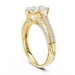 Gold Ring DDLR-756, Yellow Gold, view 1