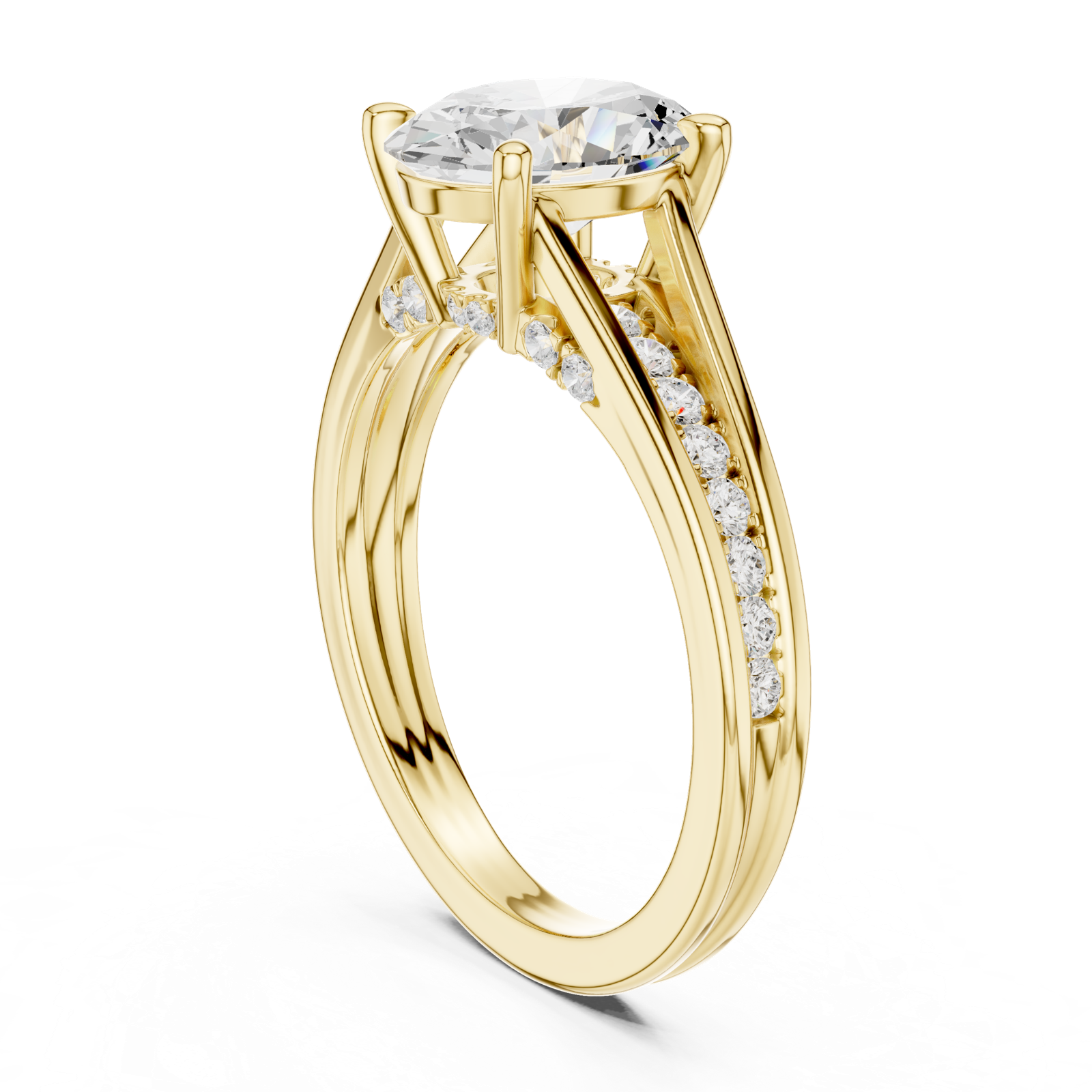 Gold Ring DDLR-995, Yellow Gold
