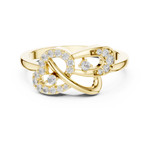 Gold Ring LR-01 (65), Yellow Gold, view 4