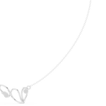 Gold Necklace SBWN (27), White Gold, view 3