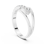 Gold Ring HLR-107, White Gold