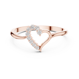 Gold Ring 1 (177), Rose Gold, view 4