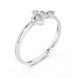 Gold Ring 1 (377), White Gold, view 2