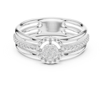 Gold Ring 12-10060@L, White Gold, view 4