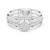 Gold Ring 12-10060@L, White Gold, view 4