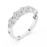 Gold Ring DDLR-451, White Gold, view 2