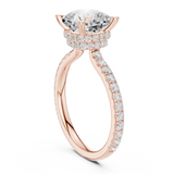 Gold Ring DDLR-1017, Rose Gold