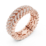 Gold Ring DDLR-315, Rose Gold, view 2