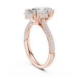 Gold Ring DDLR-957, Rose Gold