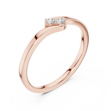 Gold Ring SBWR(41), Rose Gold, view 2