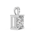 Gold Pendant PND-0004, White Gold, view 3