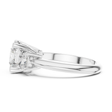 Gold Ring DDLR-042, White Gold, view 3