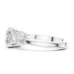Gold Ring DDLR-271, White Gold, view 3