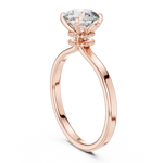 Gold Ring LR-0015, Rose Gold, view 1