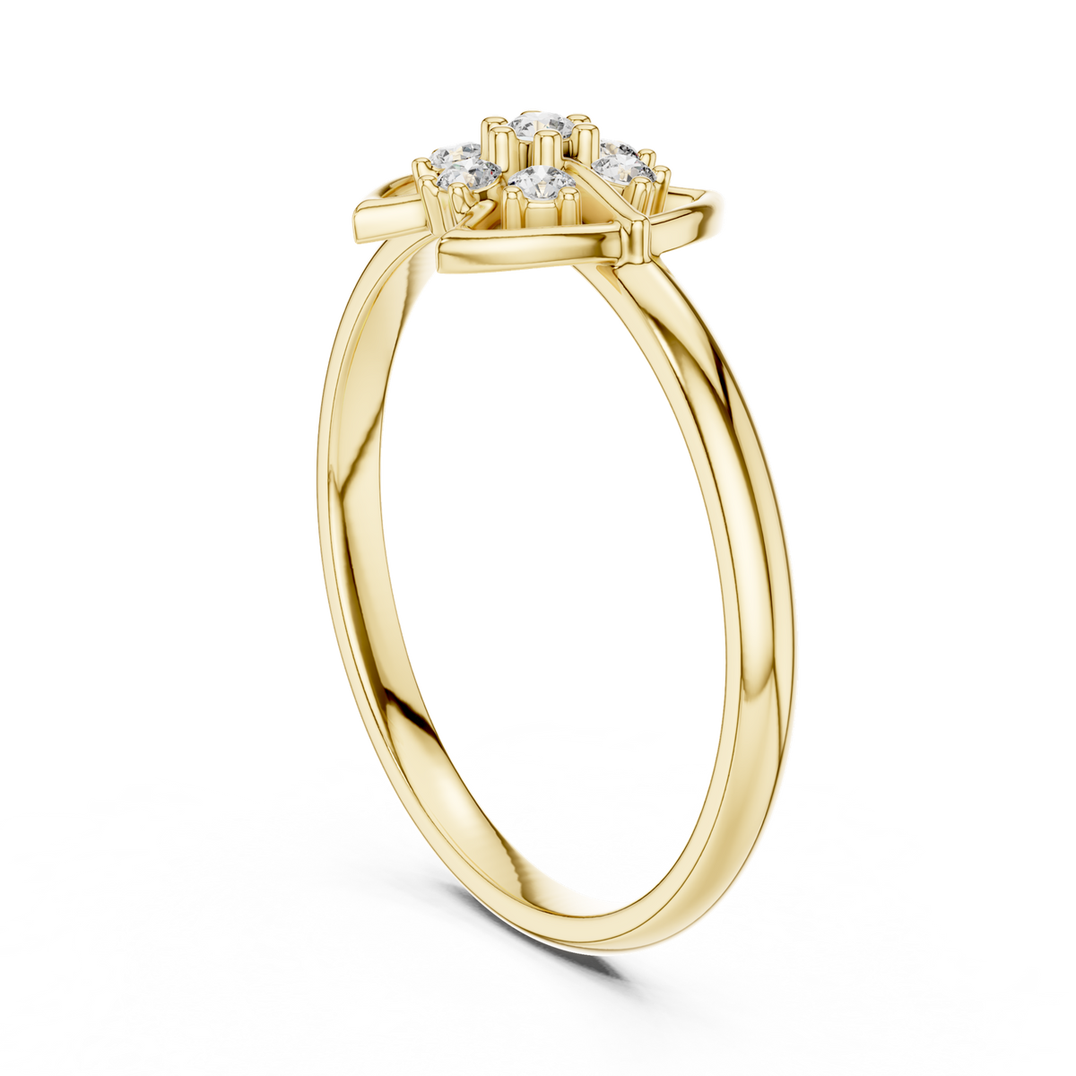 Gold Ring 1 (445), Yellow Gold, view 1
