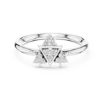 Gold Ring 1 (432), White Gold, view 4