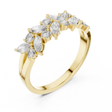 Gold Ring DDLR-248, Yellow Gold, view 2