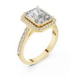 Gold Ring DDLR-202, Yellow Gold, view 2