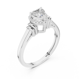 Gold Ring DDLR-399, White Gold, view 2