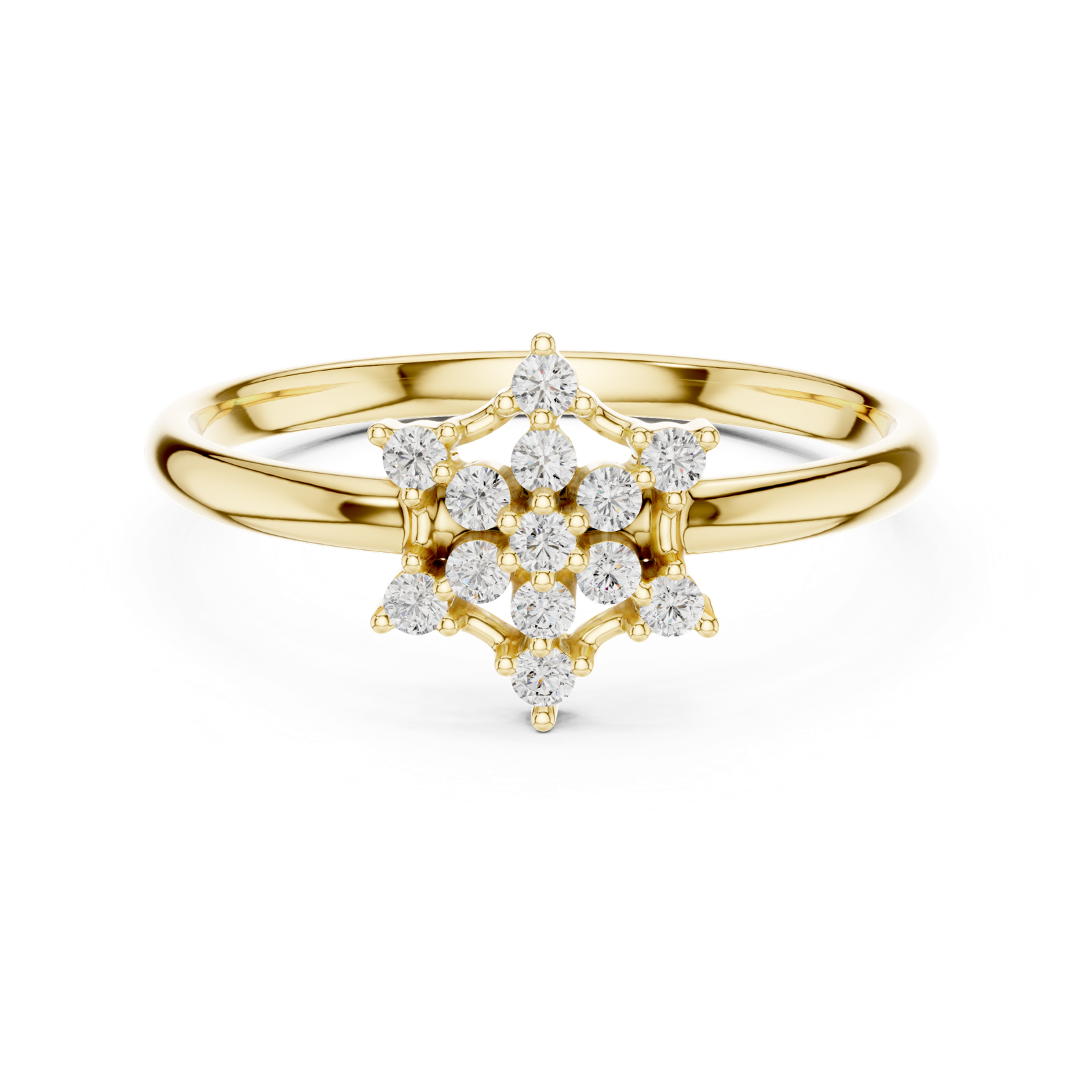 Gold Ring 1 (430), Yellow Gold, view 4