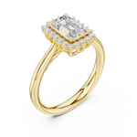 Gold Ring DDLR-700, Yellow Gold, view 2