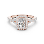 Gold Ring DDLR-913, Rose Gold