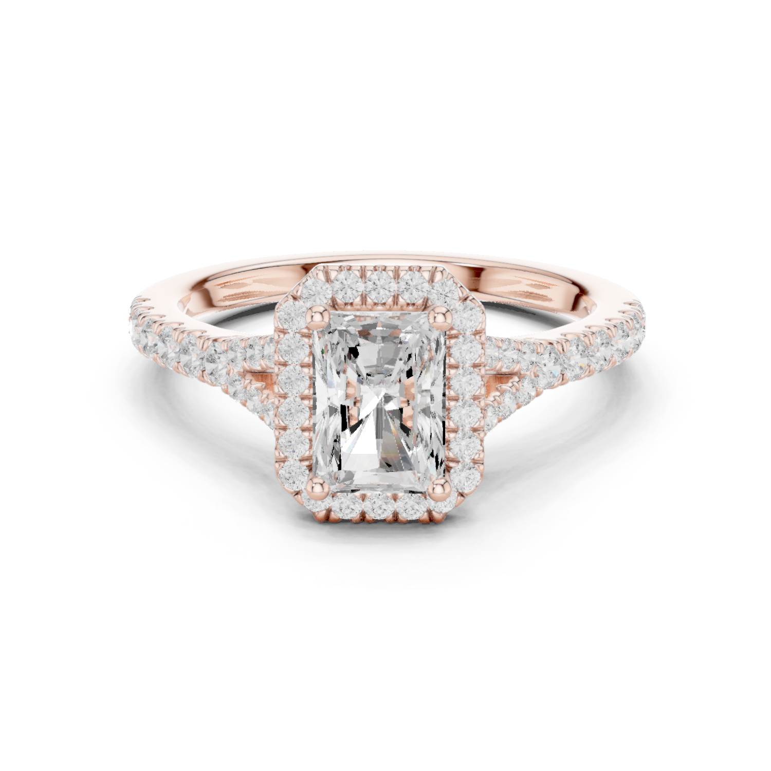 Gold Ring DDLR-913, Rose Gold