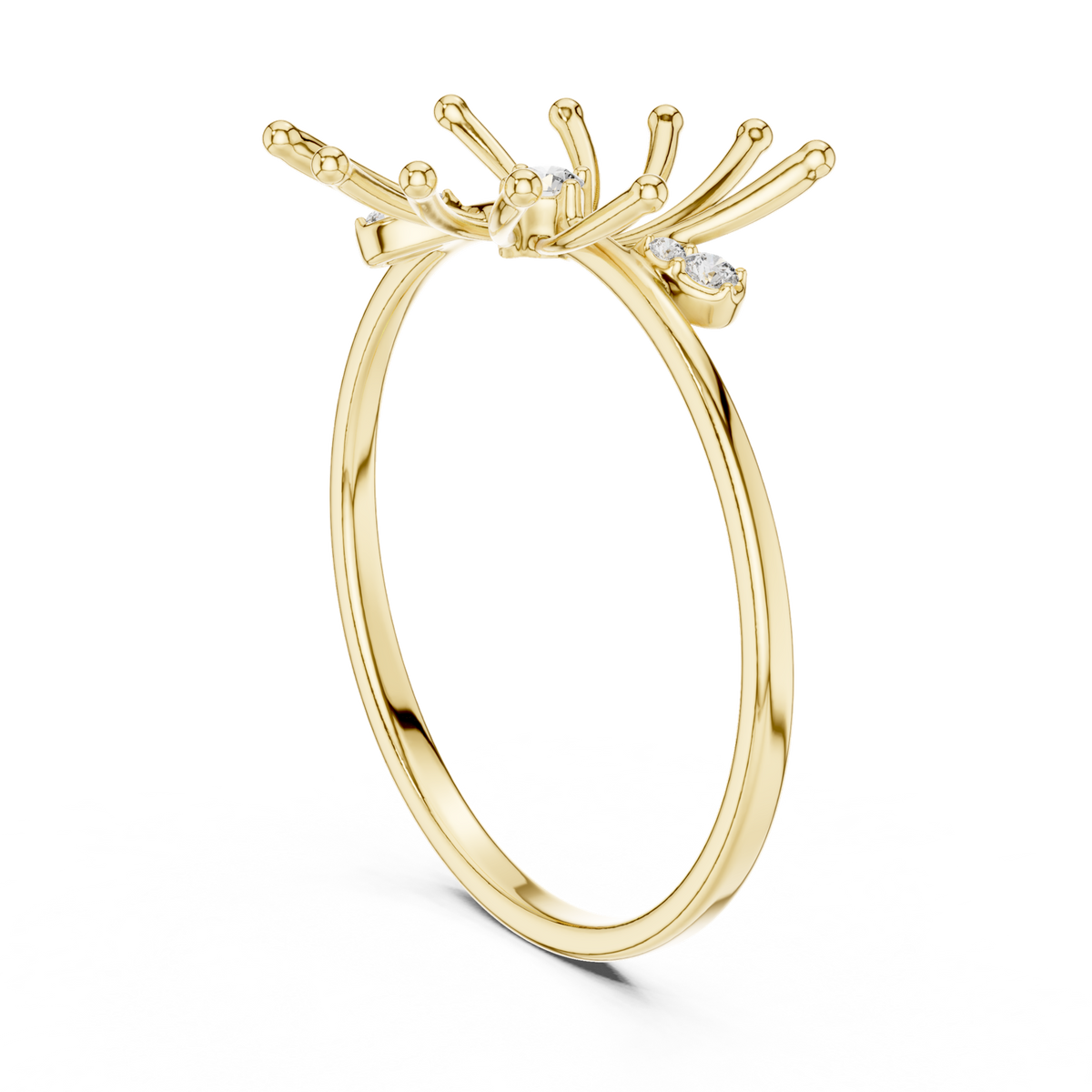 Gold Ring 1 (145), Yellow Gold, view 1