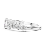 Gold Ring ALR-55, White Gold, view 3