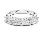 Gold Ring DDLR-719, White Gold, view 4