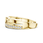 Gold Ring LR-01 (9), Yellow Gold, view 3