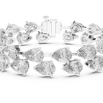 Gold Bracelet 25-CAD, White Gold