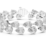 Gold Bracelet 25-CAD, White Gold
