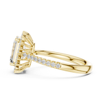 Gold Ring DDLR-731, Yellow Gold, view 3