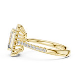Gold Ring DDLR-731, Yellow Gold, view 3