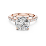 Gold Ring DDLR-1023, Rose Gold
