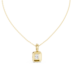Gold Pendant GPD-0075, Yellow Gold, view 4