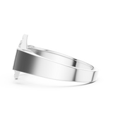 Gold Ring LR-01 (3), White Gold, view 3