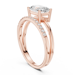 Gold Ring DDLR-471, Rose Gold