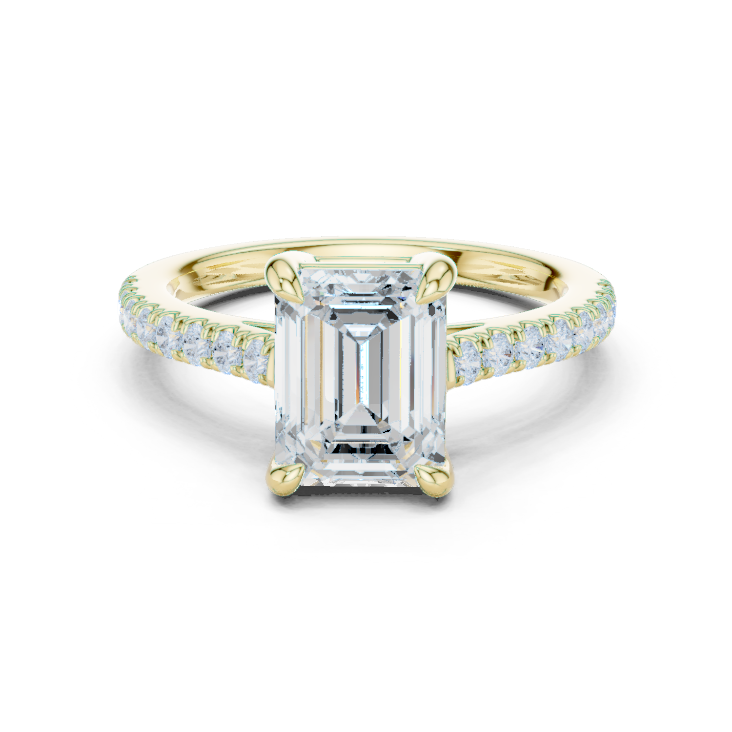 Gold Ring DDLR-876, Yellow Gold