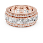 Gold Ring DDLR-308, Rose Gold, view 4