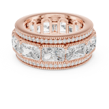 Gold Ring DDLR-308, Rose Gold, view 4