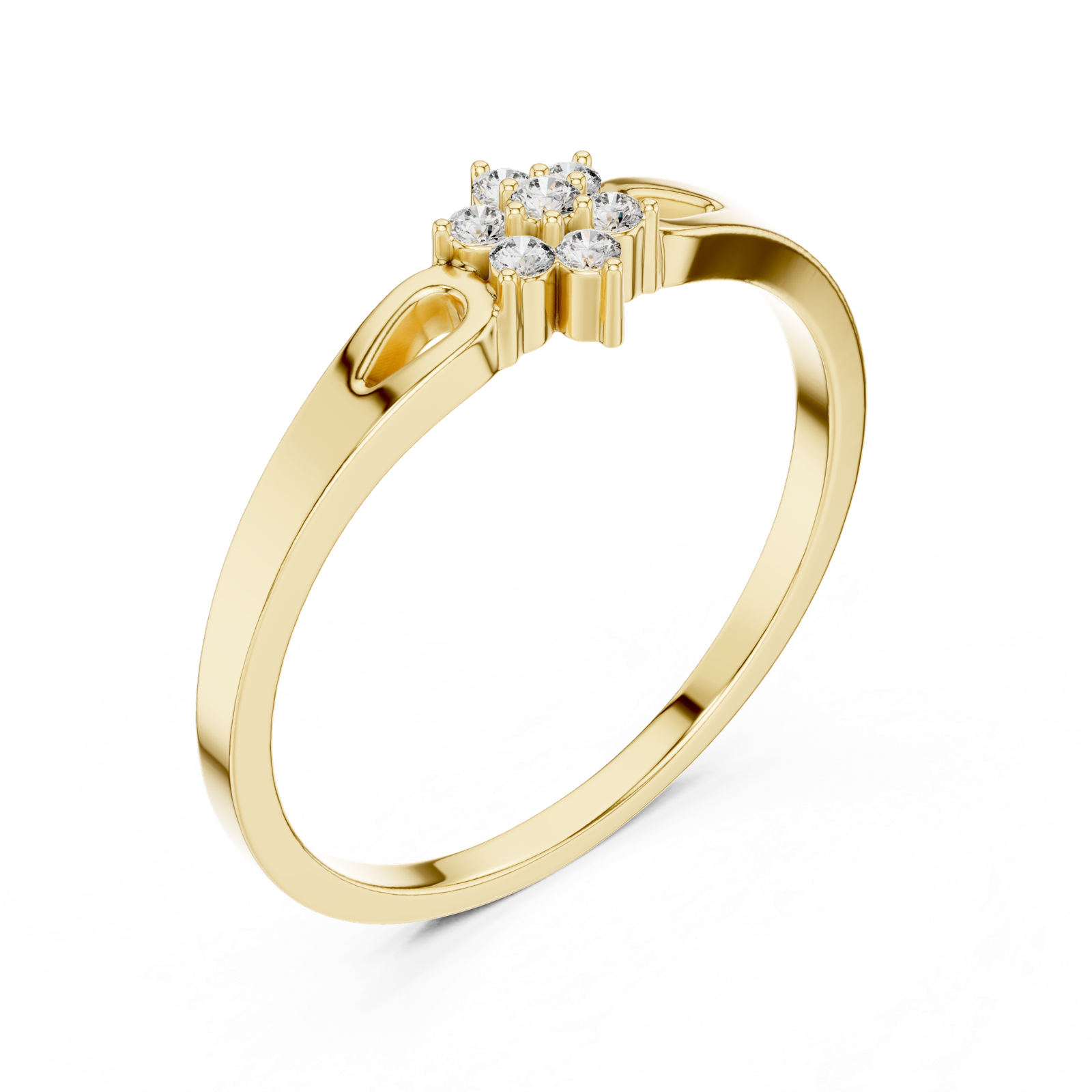 Gold Ring 1 (180), Yellow Gold, view 2