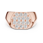 Gold Ring SBMR(40), Rose Gold