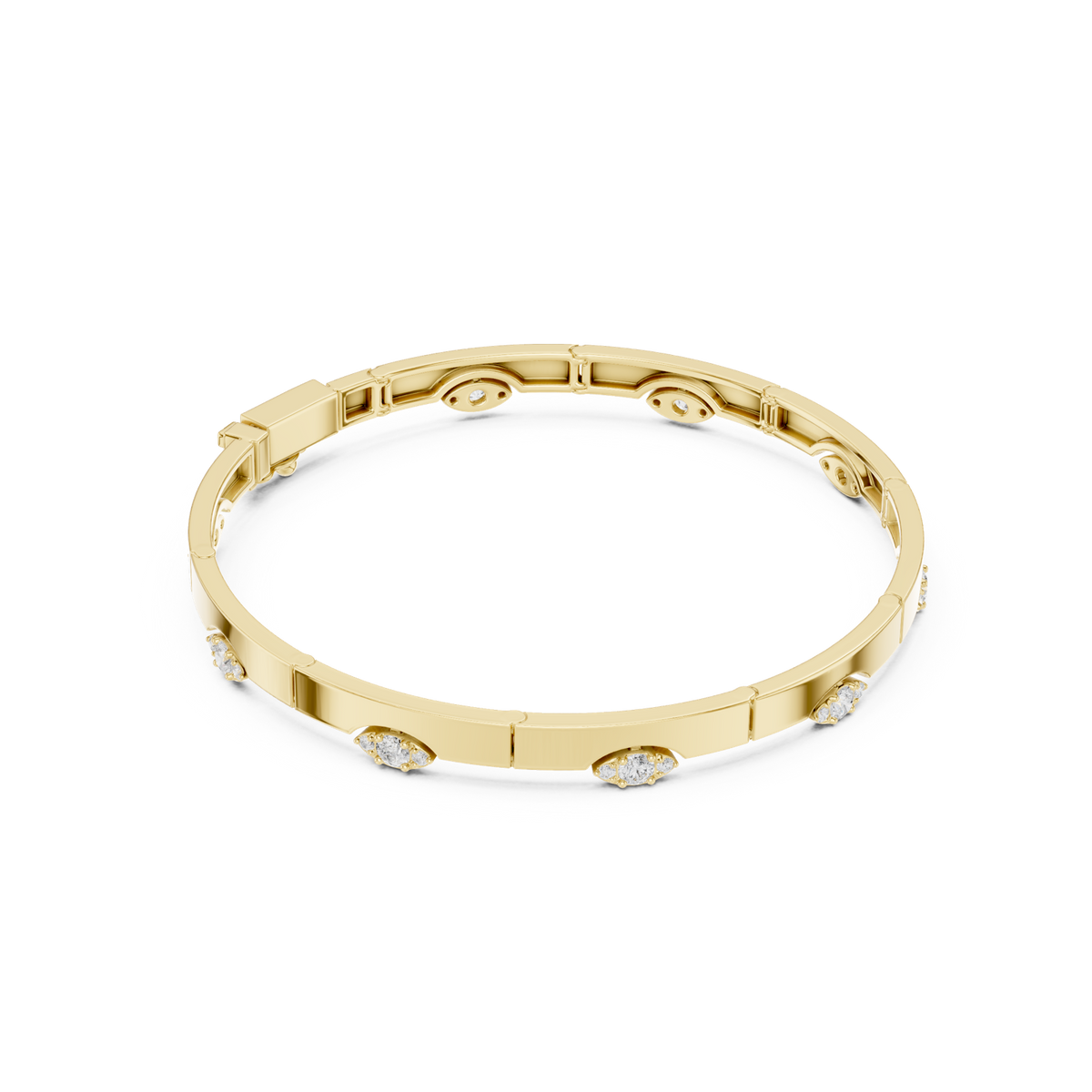 Gold Bracelet SBWB (20), Yellow Gold, view 1
