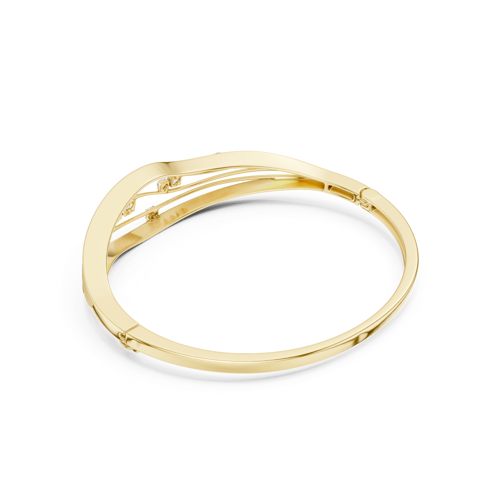 Gold Bracelet SBWB (35), Yellow Gold, view 2