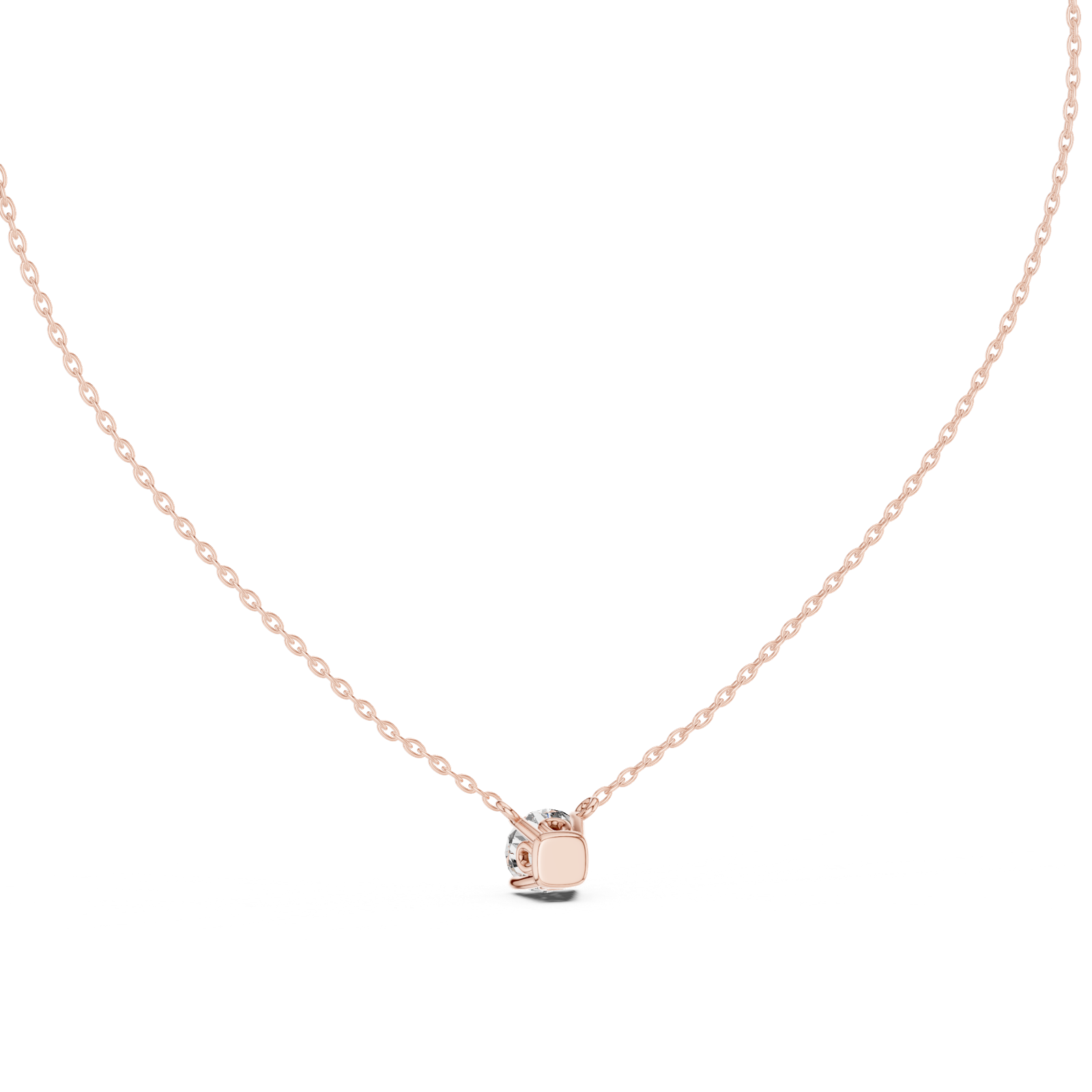 Gold Pendant GPD-0043, Rose Gold, view 4