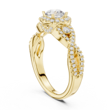 Gold Ring LR-0223, Yellow Gold, view 1