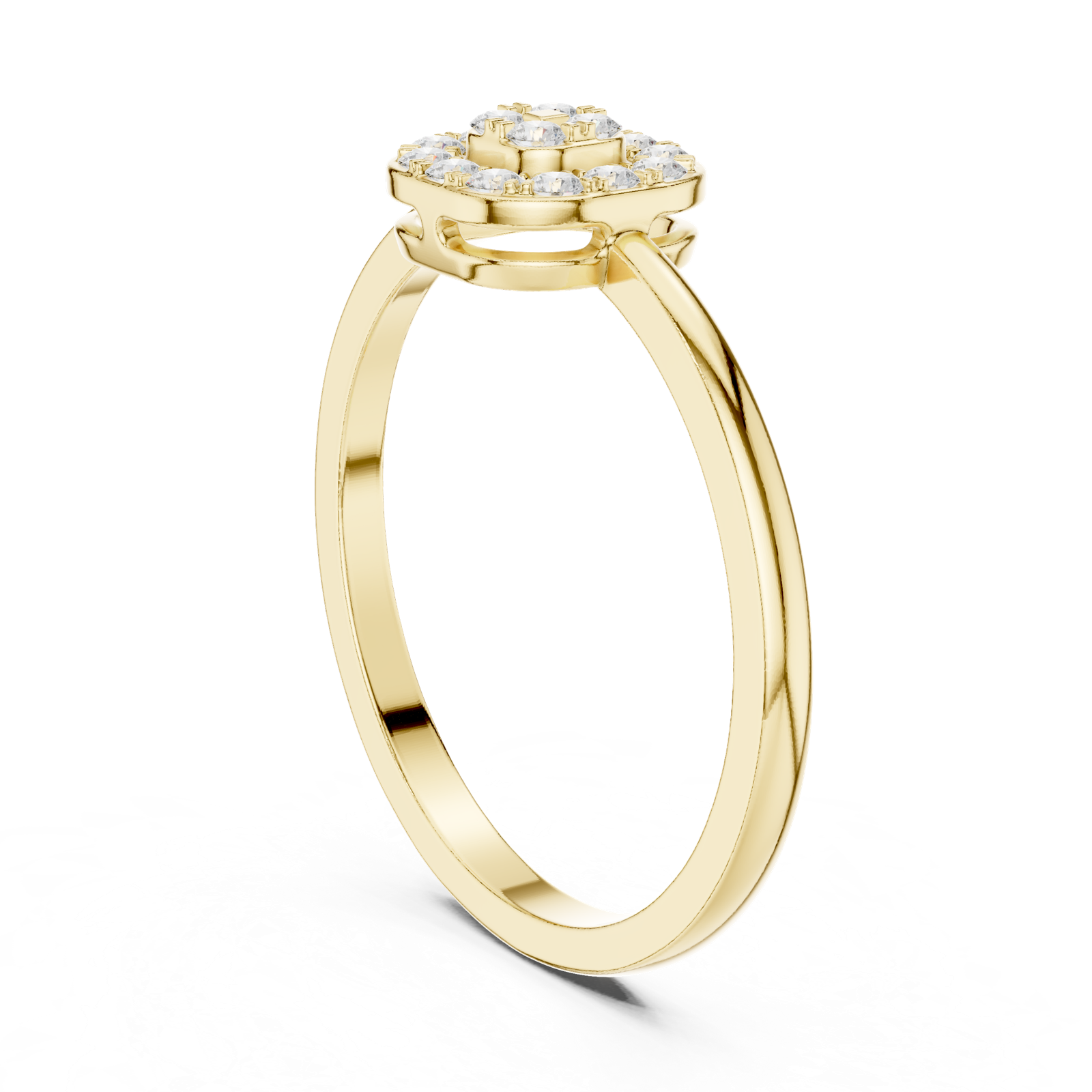 Gold Ring HLR-238, Yellow Gold