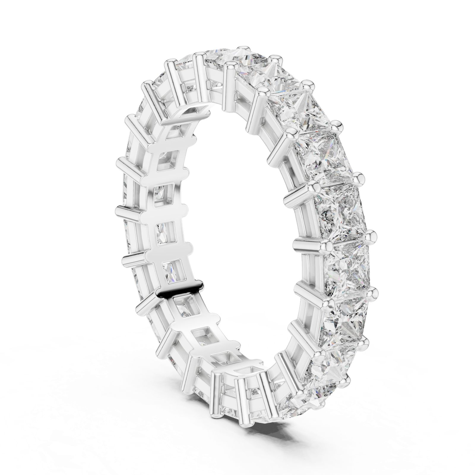 Gold Ring DDLR-204, White Gold